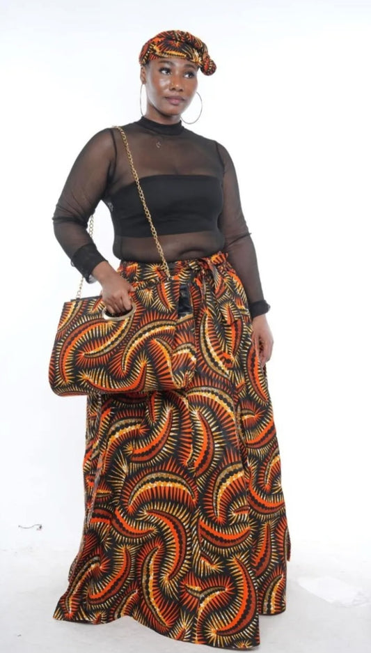 Culture Skirt & Purse